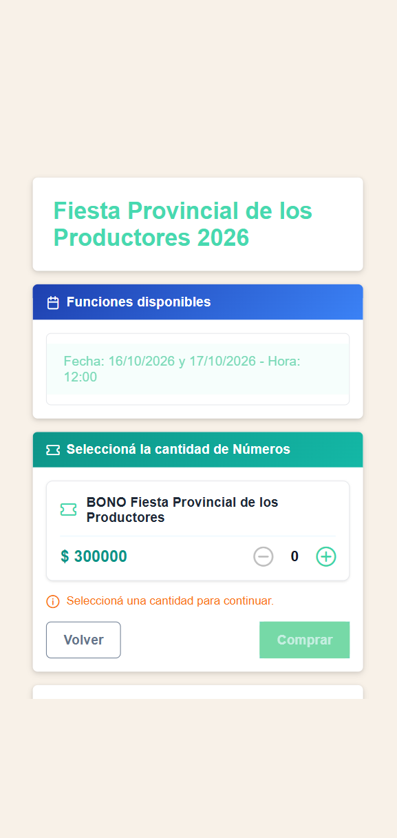 Compra del bono